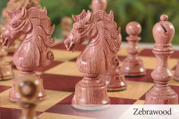 The Exotique Collection® - The Treviso Series Luxury Chess Pieces - 4.4