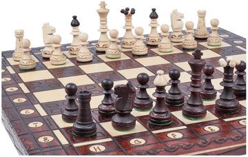 The Brown Junior Chess Set