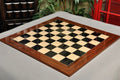 Black Anegre and Bird's Eye Maple Standard Traditional Chess Board