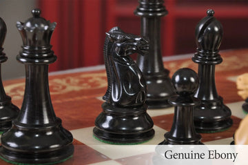 The Broadbent Series Luxury Chess Set, Box, & Board Combination