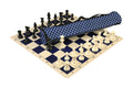 Quiver Chess Set Combination and Single Weighted Regulation Pieces | Silicone Chess Board | Quiver Bag