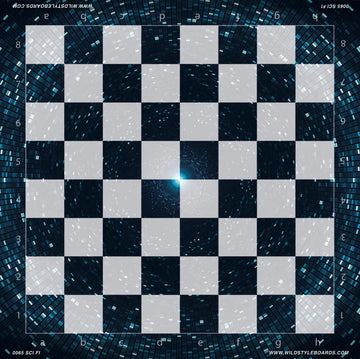 Sci Fi - Full Color Vinyl Chess Board
