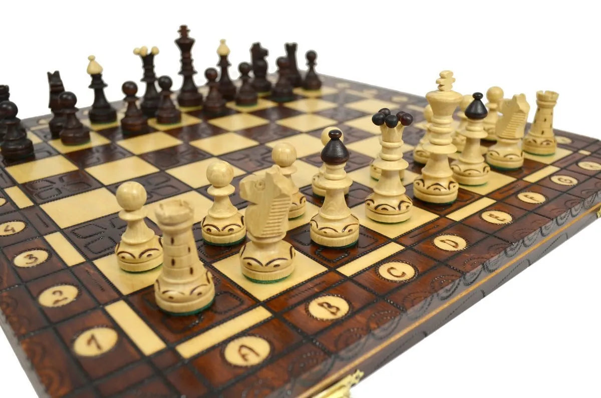 The Wholesale Chess Gdansk European Chess Set - Brown – House of Staunton