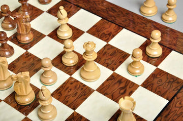 The French Lardy Series Chess Pieces - 3.75