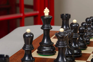 The Zagreb Series Plastic Chess Pieces - 3.75