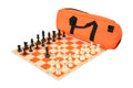 Deluxe Chess Set Combination and Single Weighted Regulation Pieces | Silicone Chess Board | Deluxe Bag