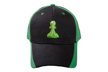 Chess.com Baseball Hat - Black & Green