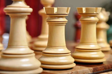 The Camelot Series Artisan Chess Pieces - 4.4