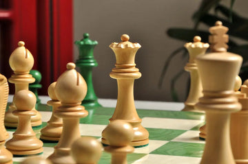 The Grandmaster Series Gilded Chess Pieces - 4.0