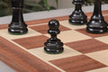 The Horn McCrillis Series Wood Chess Pieces - 3.6