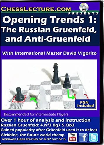 Opening Trends 1 - The Russian Gruenfeld and Anti-Gruenfeld - Chess Lecture - Volume 105
