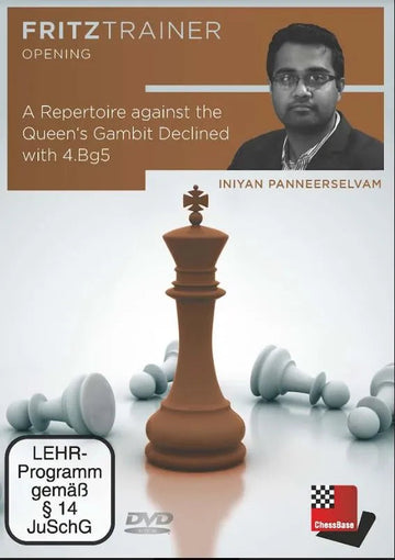 CLEARANCE - FRITZ TRAINER - A Repertoire against the Queen‘s Gambit Declined with 4.Bg5