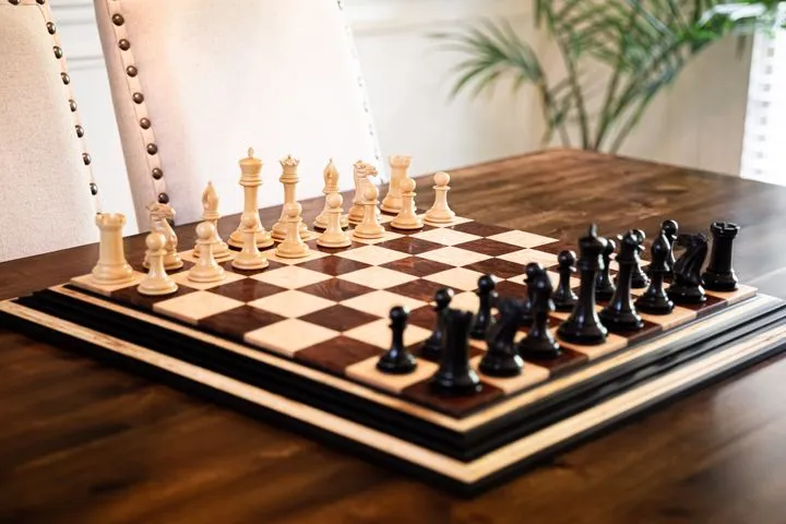 ▷Wobble Wooden Chess Board Set【2023 WOOD LUXURY】》 – Chess4pro