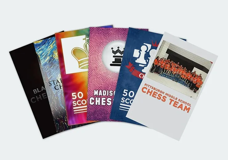 Custom Printed Chess Products