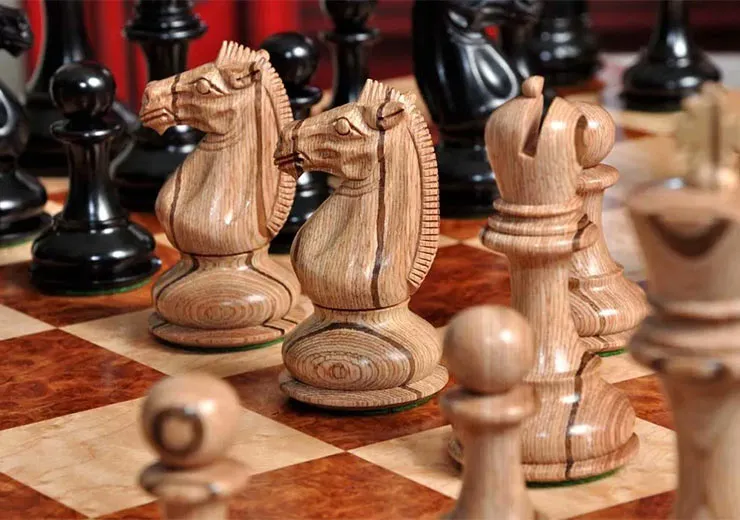 Luxury Wood Chess Pieces