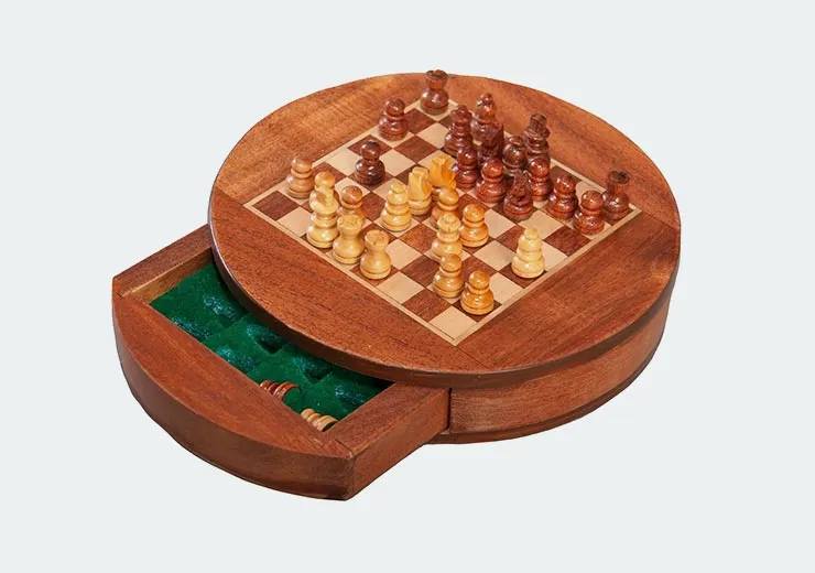 Wood Travel Chess Sets