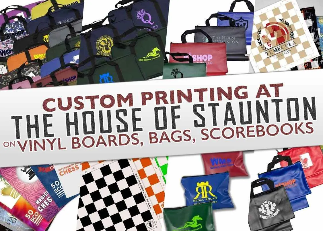 Custom Printed Chess Products Custom Printed Chess Products