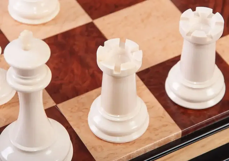 Mammoth Ivory Chess Pieces