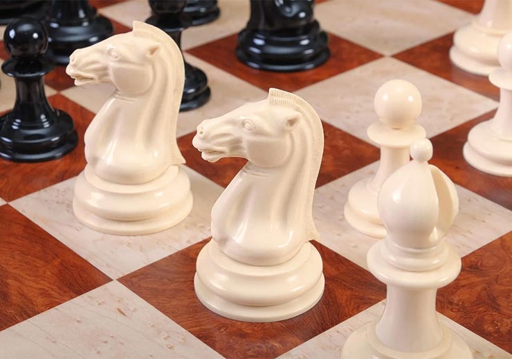 Mammoth Ivory Chess Pieces