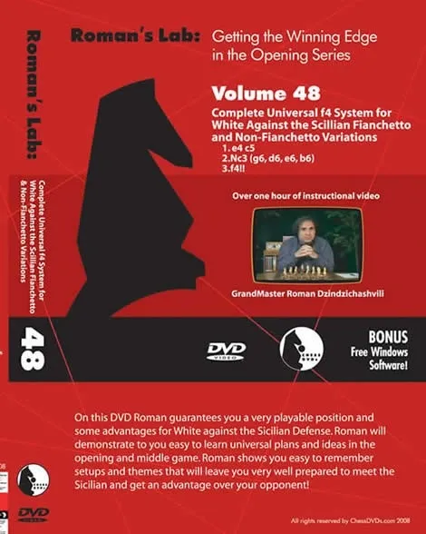 ROMAN'S LAB - VOLUME 48 - Complete Universal f4 Systems for White Against the Sicilian Fianchetto