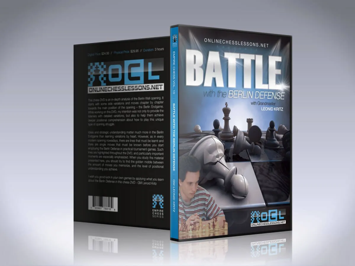 CLEARANCE - Battle with the Berlin Defense - EMPIRE CHESS