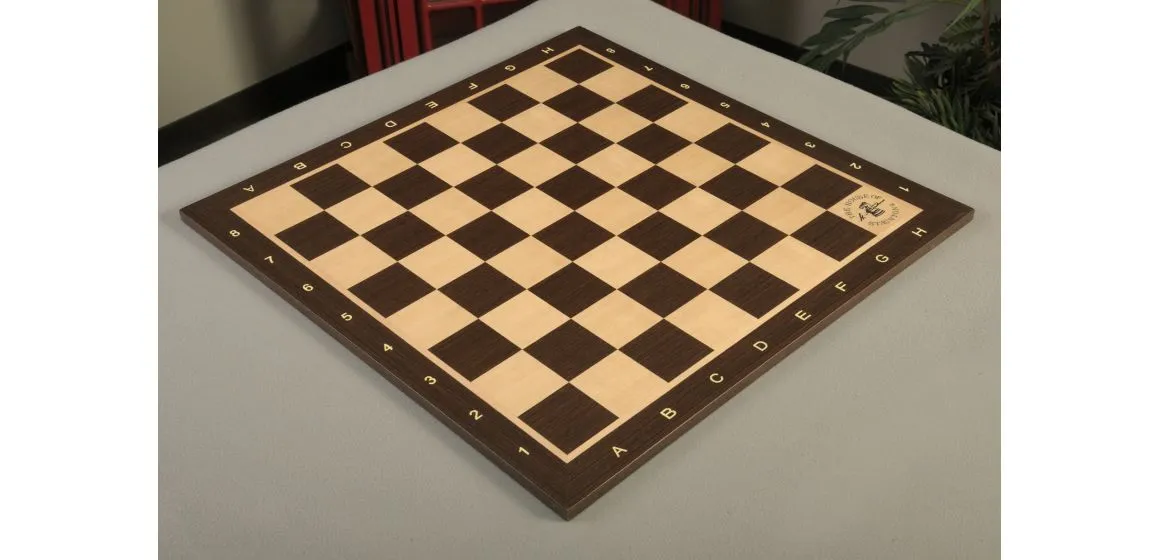 CLEARANCE - Wenge and Maple Wooden Tournament Chess Board