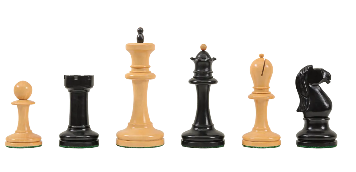 The Camaratta Collection - The 1914 St. Petersburg Series Chess Pieces - 4.0" King