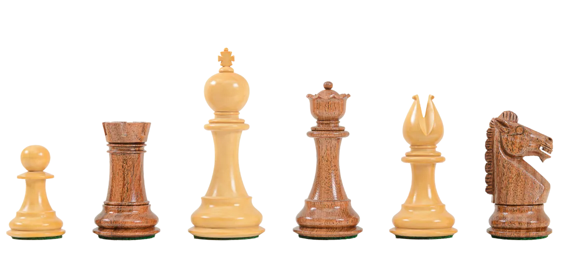 The Bedford Series Chess Pieces - 3.75" King