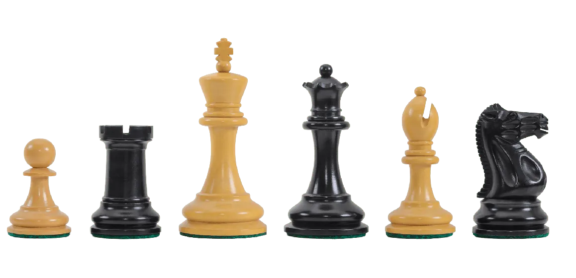 The Lasker Series Chess Pieces - 4.0" King