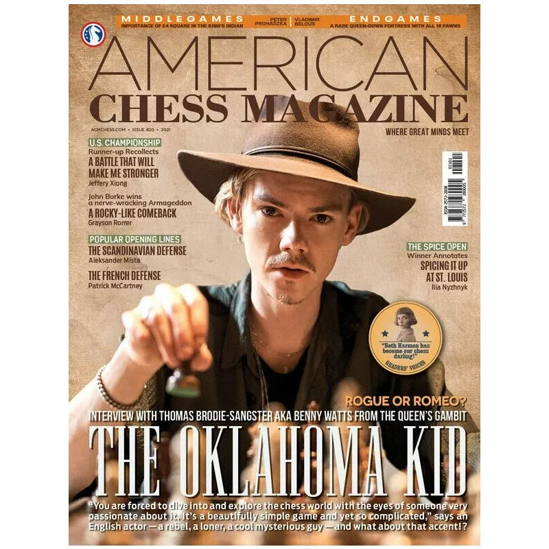 CLEARANCE - AMERICAN CHESS MAGAZINE Issue no. 20