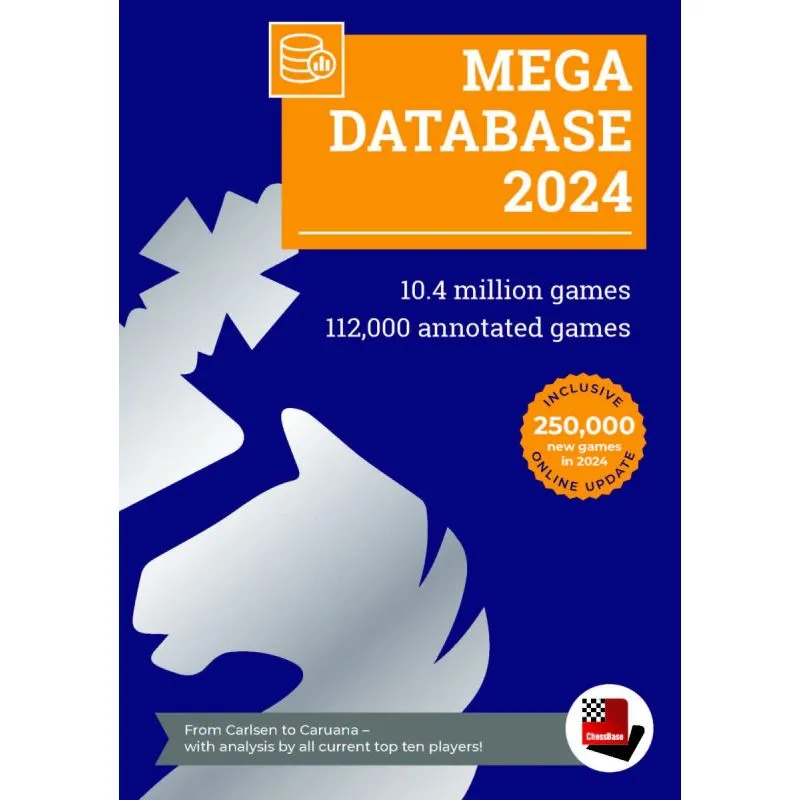 Copy of Mega Database 2024 - Chess Game Database Software DVD