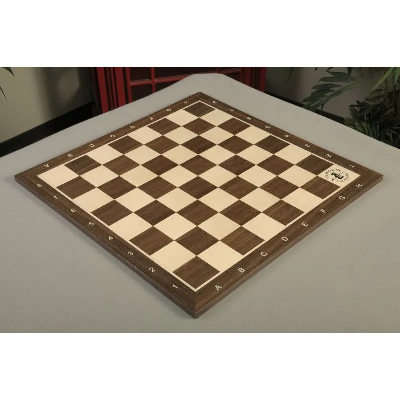 Deep Blue Maple Wood Chess Board