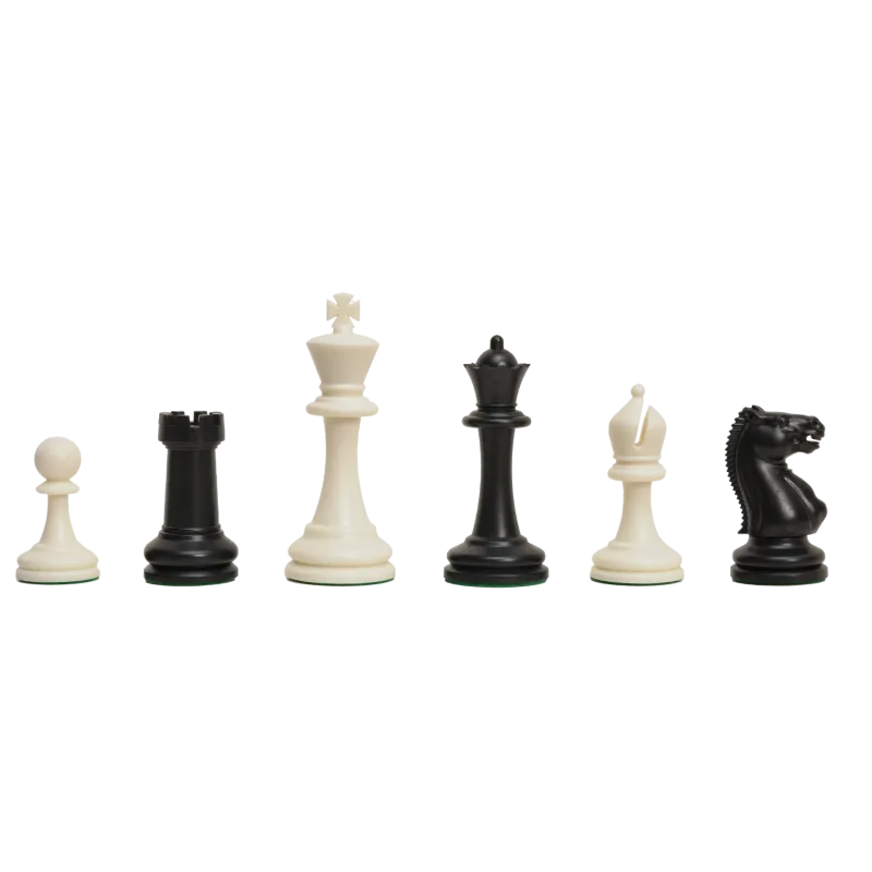 bag and FREE LEARN to play chess cd TRIPLE weighted chess set 3.75" King board 
