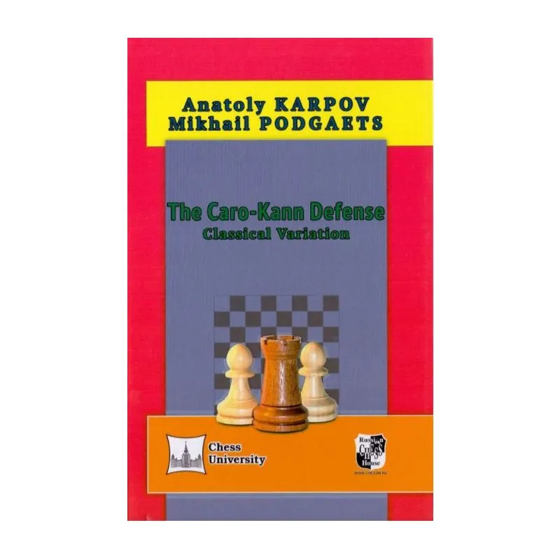 The Caro-Kann Defense: Classical Variation. By Karpov. Hardcover NEW CHESS  BOOK