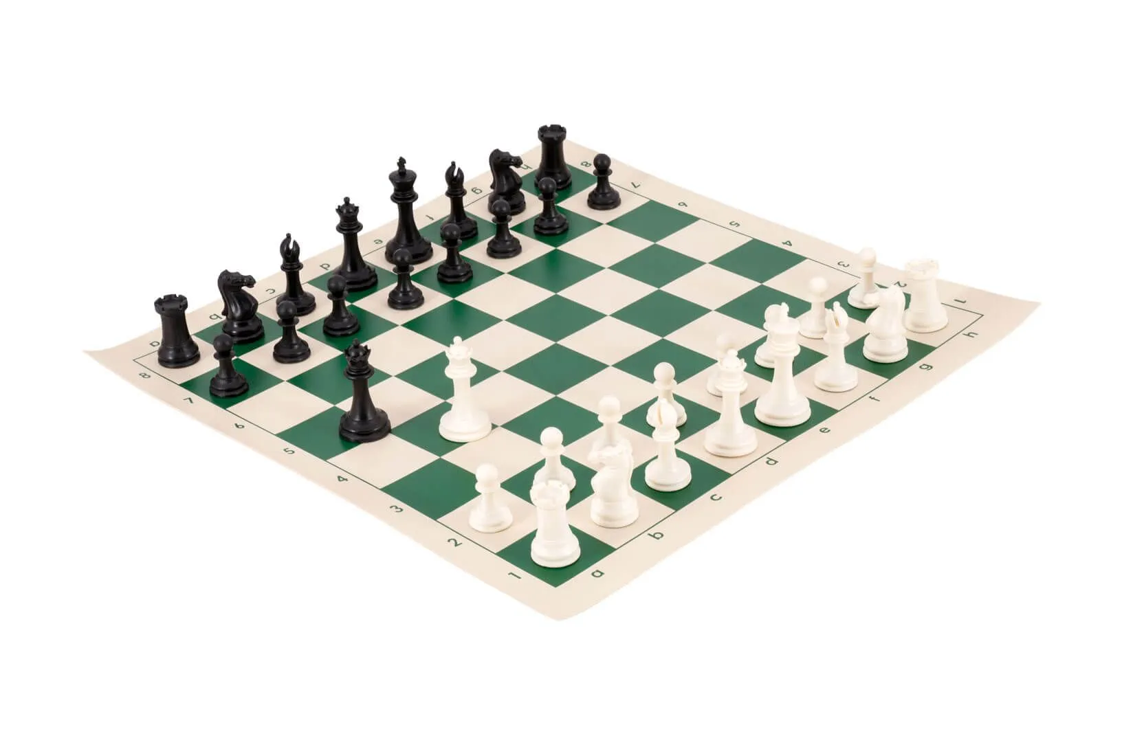 Analysis Chess Pieces and Cinch Chess Board Bag Combo