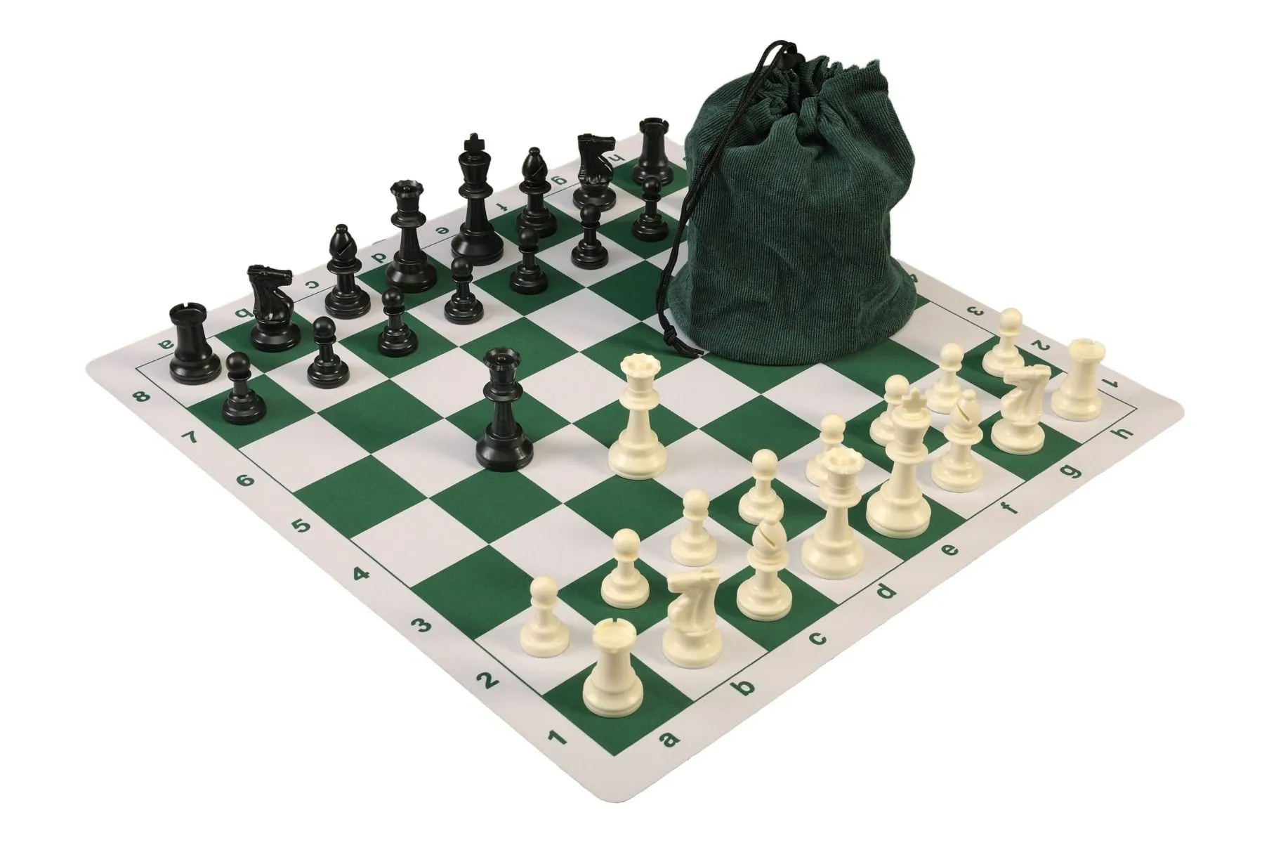 Red New Drawstring Chess Pieces Bag Locking Clasp 