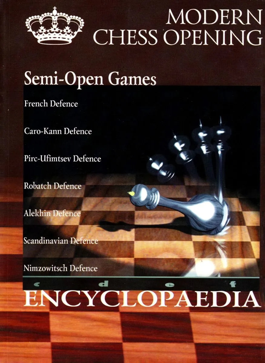 CLEARANCE - Encyclopedia Modern Chess Opening Semi Open Games (PAPERBACK)