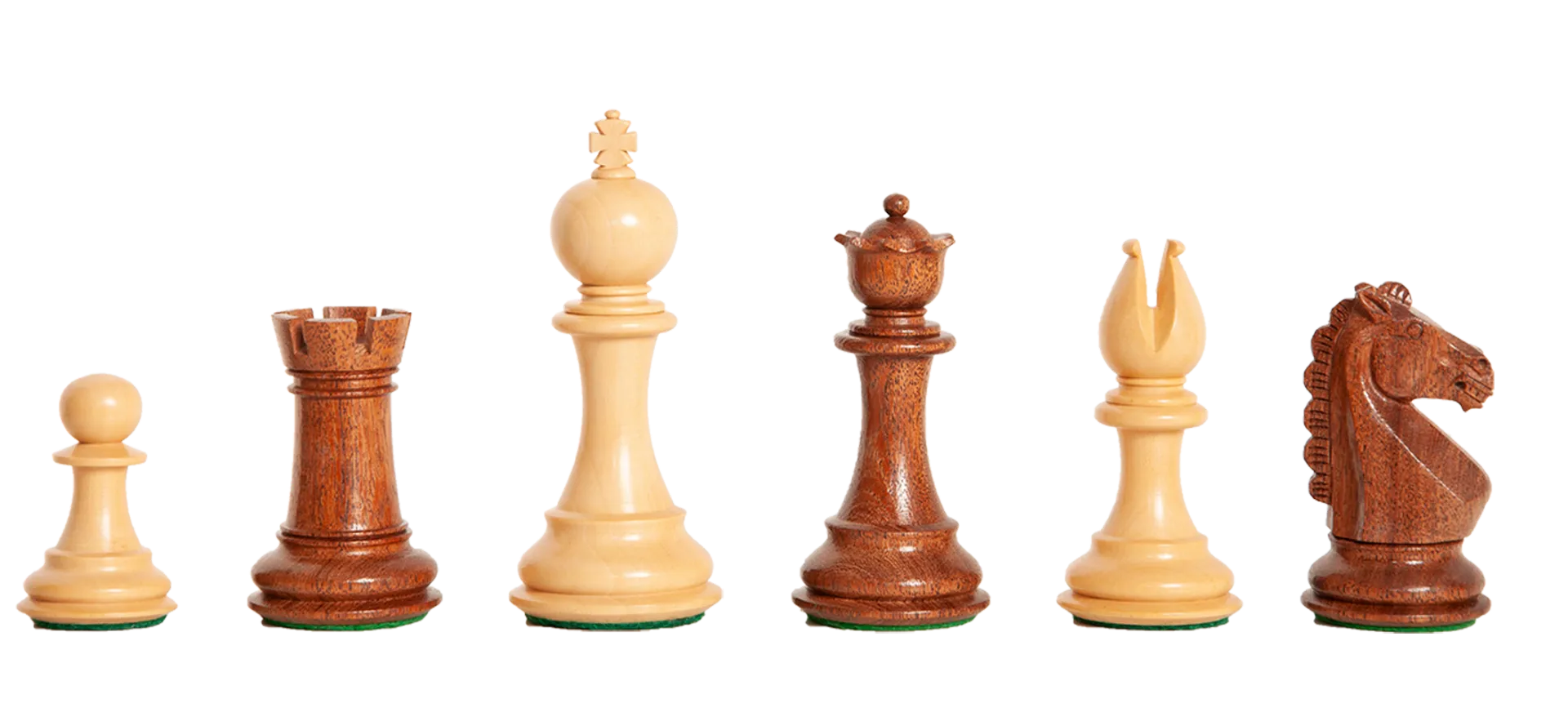The Bedford Series Chess Pieces - 3.75