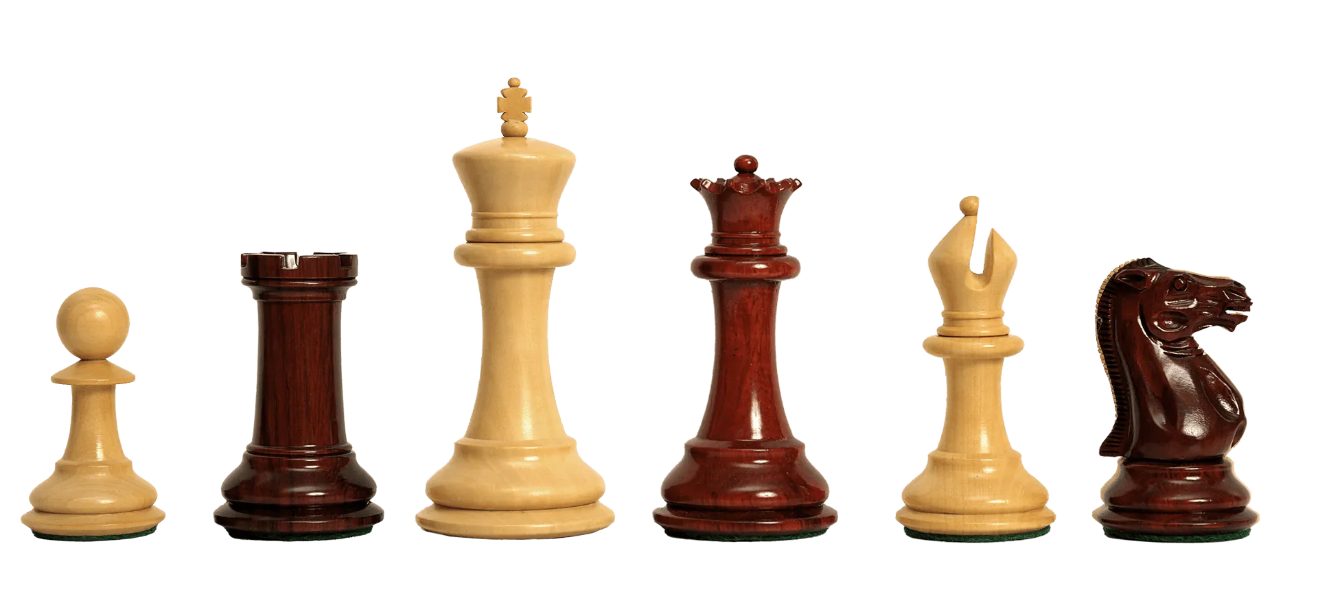 Paul Morphy Series 4 Staunton Chess Pieces With Board -  Israel