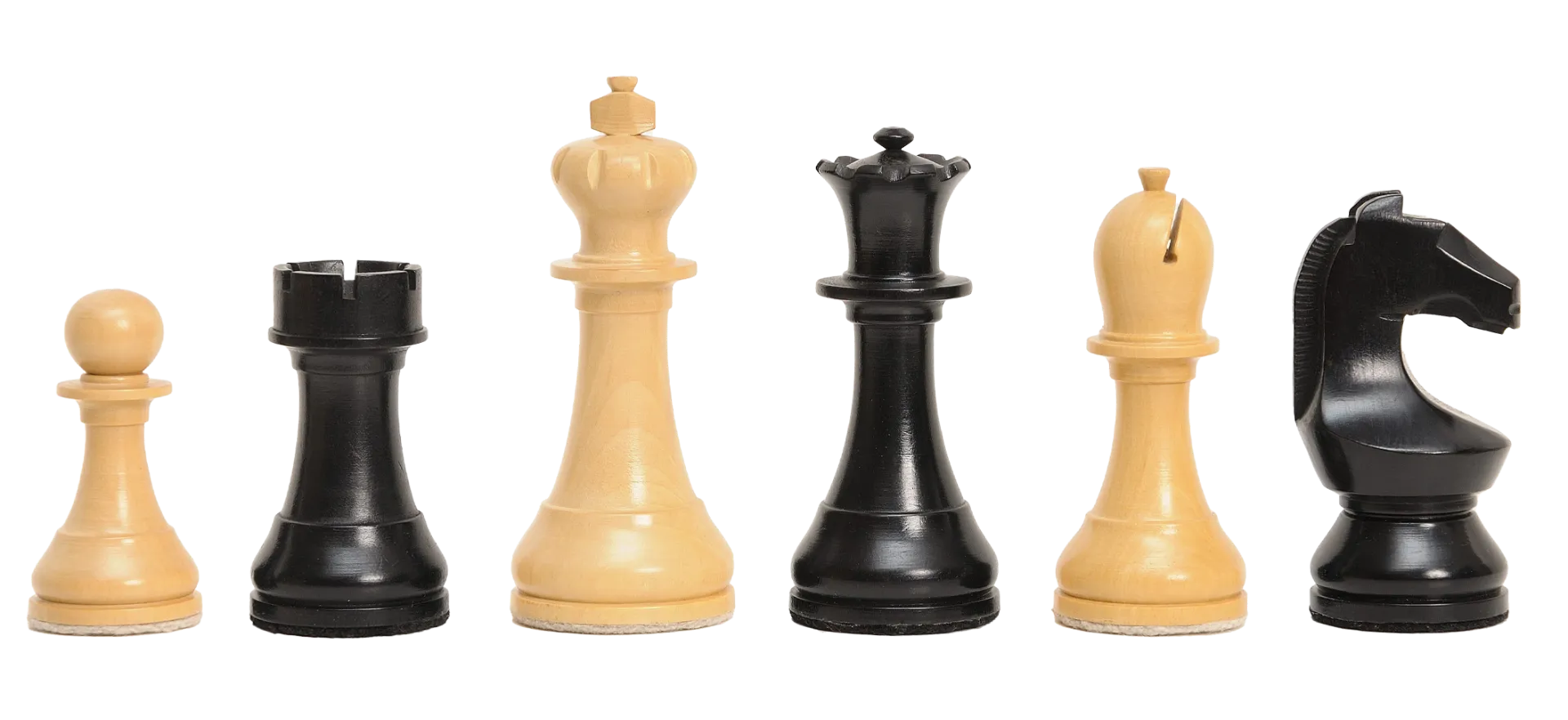 World Championship Chess Pieces Set 3.75 FIDE type+ 21 Ebony Chess Board  COMBO