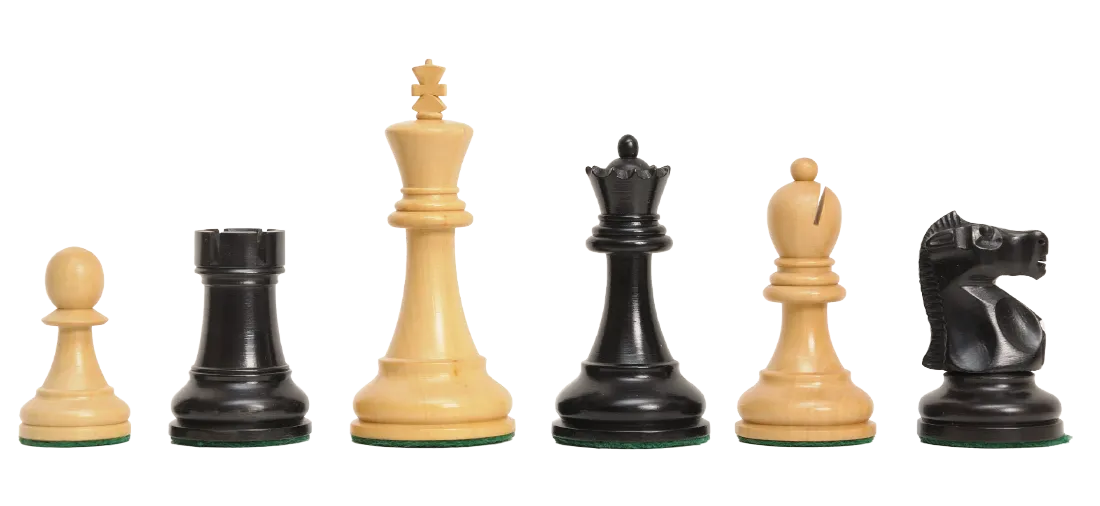 The Fischer Spassky 1972 Series Commemorative Chess Pieces - 3.75