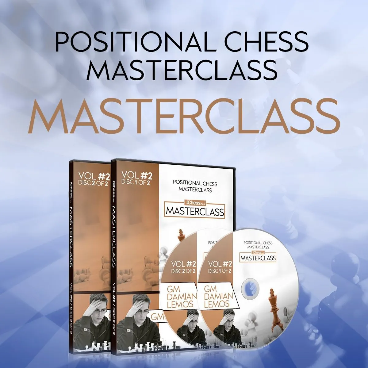 MASTERCLASS Damian Lemos' Positional Chess Masterclass – GM Damian Lemos  Over hours of Content! Volume