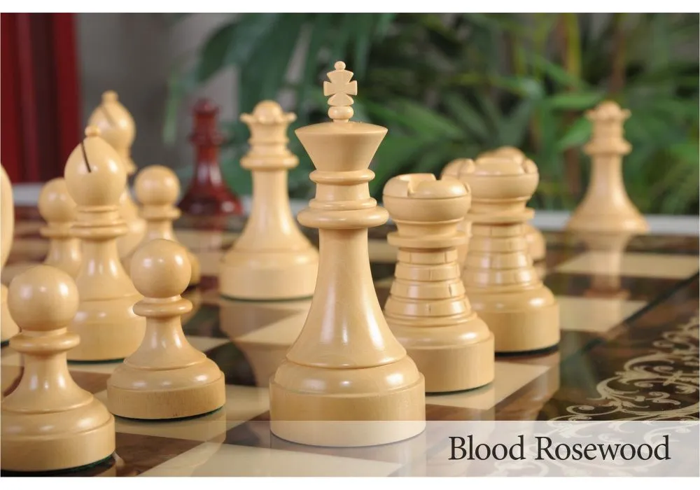 Mechanics Institute Commemorative Chessmen - 4.25 King