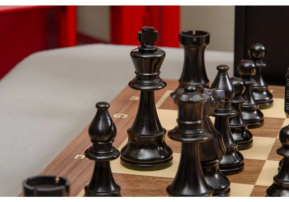 The Glass Eyed Lardy Series Chess Set & Board Combination