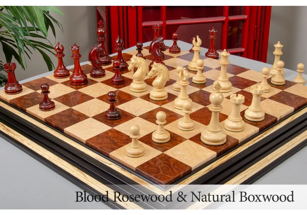 The Lucca Series Artisan Chess Set - 4.4 King