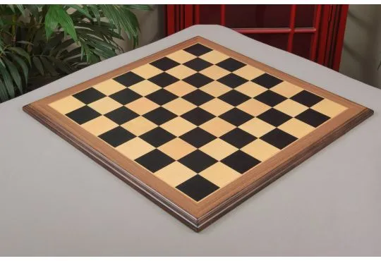 Ebony and Maple Superior Traditional Chess Board 