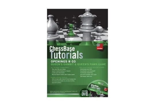 CLEARANCE - CHESSBASE TUTORIALS - Queen's Gambit and Queen's Pawn Games - VOLUME 3