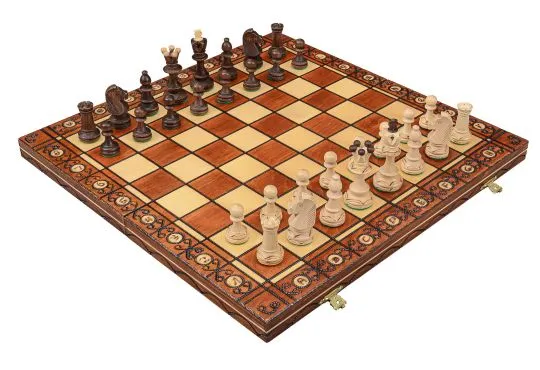 The Brown Senator Chess Set