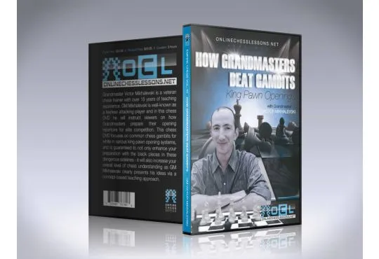 CLEARANCE - How Grandmasters Beat Gambits: King Pawn Openings - EMPIRE CHESS