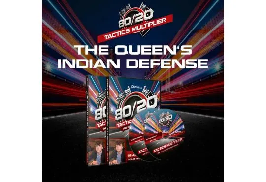 CLEARANCE - The Queen's Indian Defense - IM Hans Niemann - 80/20 Tactics Multiplier